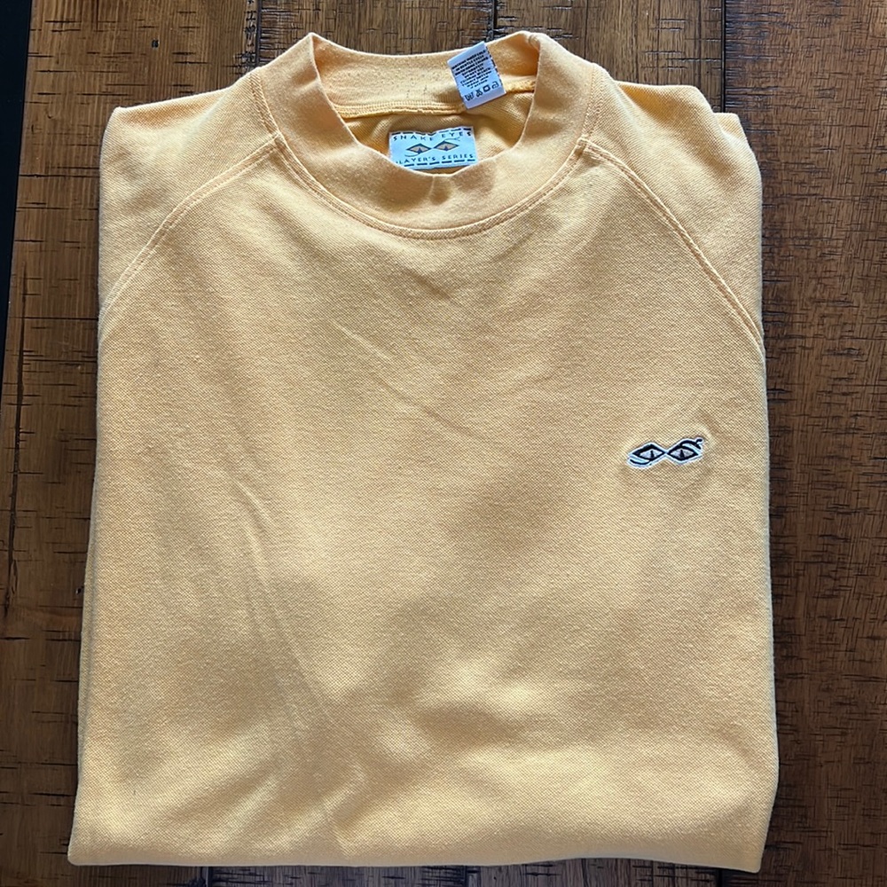 Golf wear: Yellow w/navy Mock neck by Snake Eyes